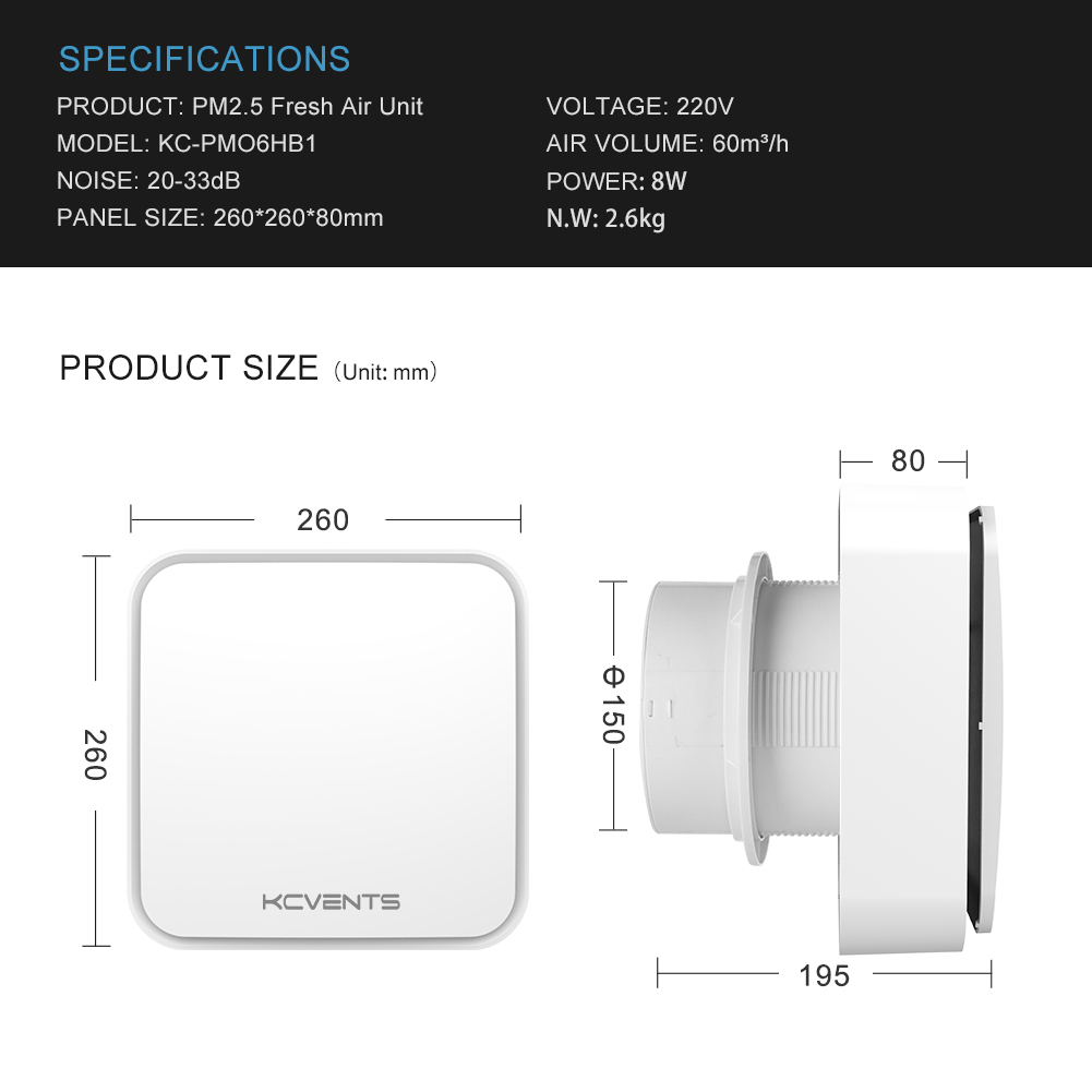 HEPA Fresh Air Unit