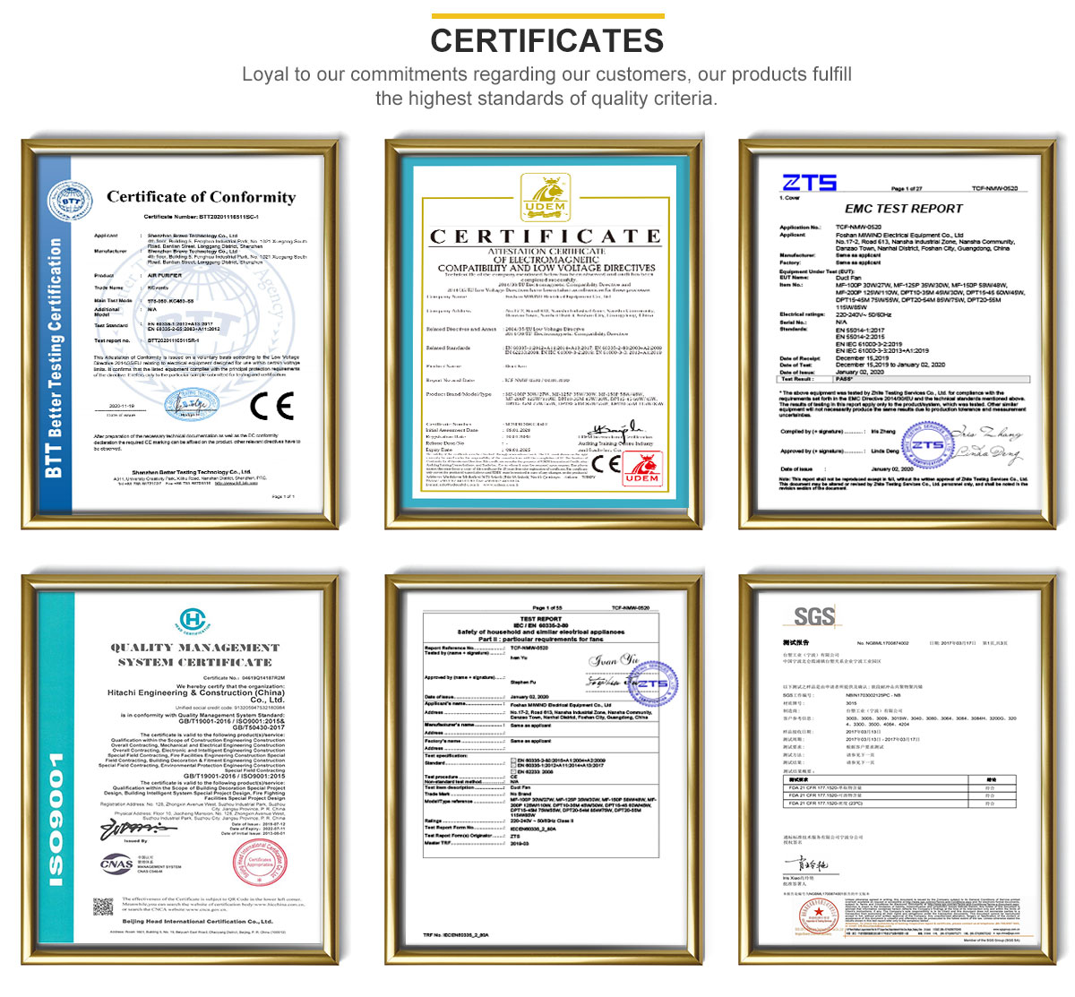 KCvents certificate