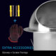 304 Stainless Steel Wall Vent Hood
