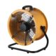 Portable drum fan for warehouse and workshop airflow