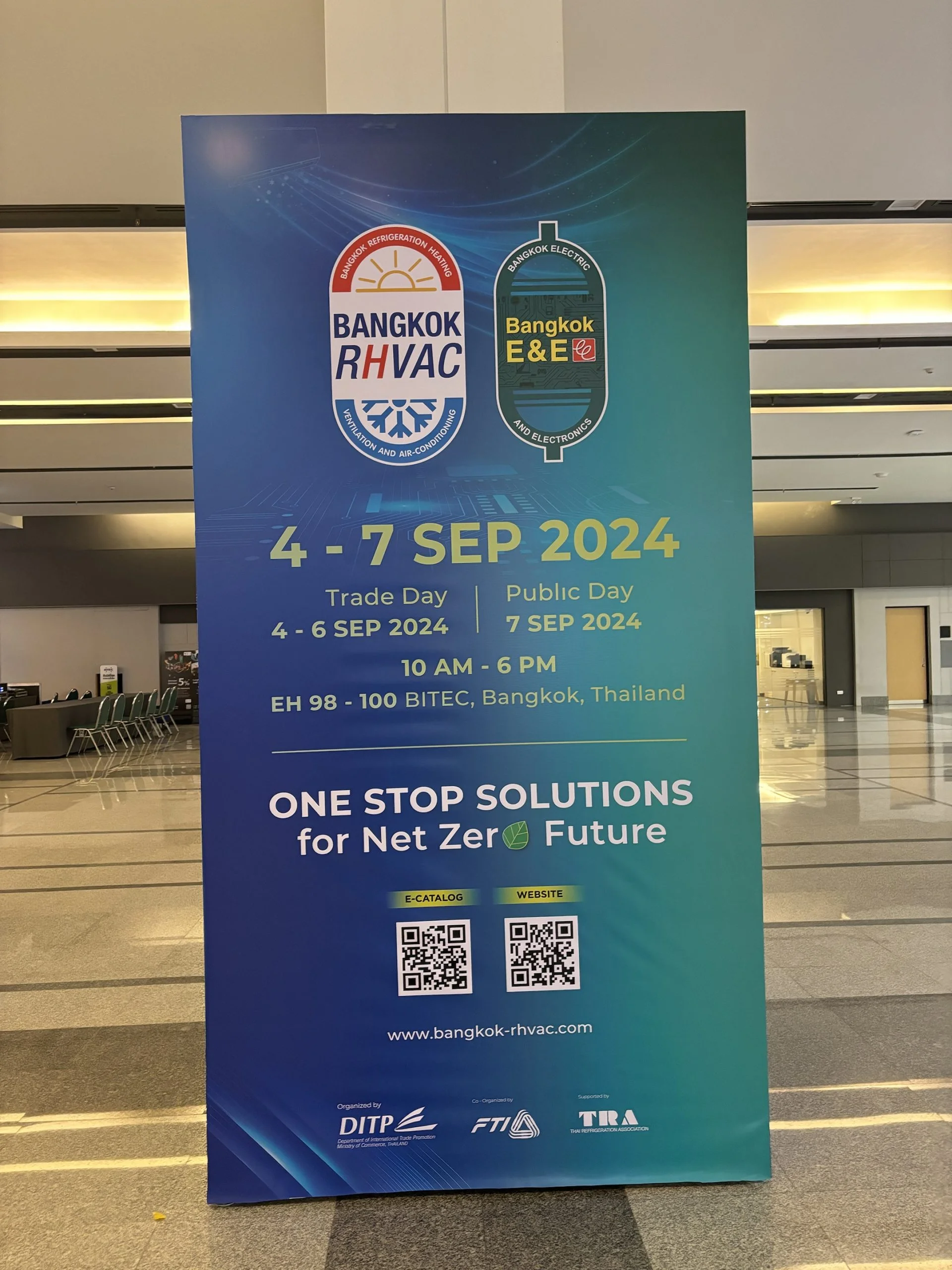 منتجات تهوية KCVENTS المعروضة في Thailand RHVAC 2024