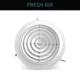 Soffit Vents 4/6/8 Inch Round Air Vents Louver