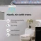 Plastic air soffit vents