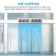 Air curtain