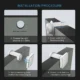 VT501 wall mounted installation accessory view