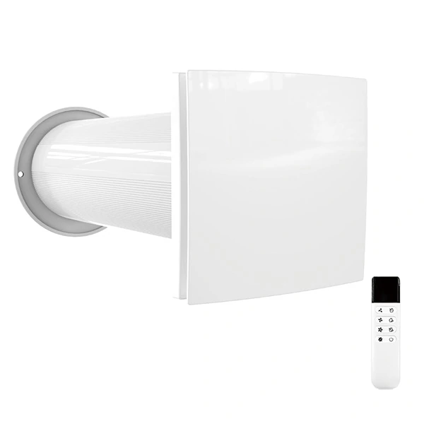 VT100 indoor panel with through-wall tube and remote control