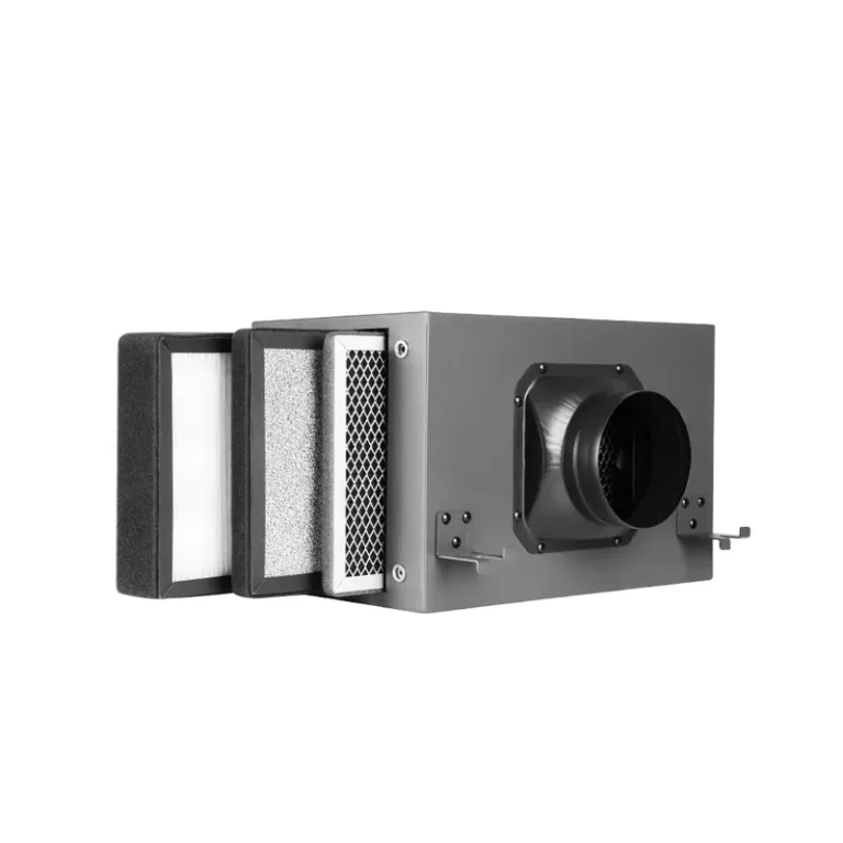 Filter box for HVAC air filtration