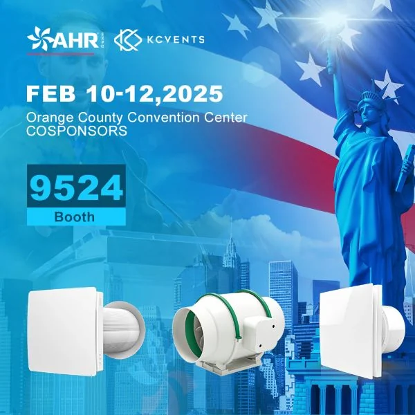 KCVENTS HVAC at AHR Expo 2025 in Orlando United States