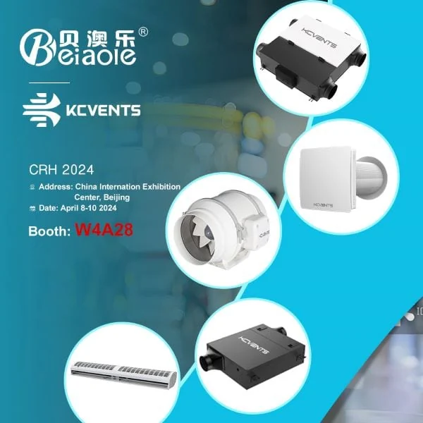 KCVENTS HVAC at CRH 2024 in Beijing China