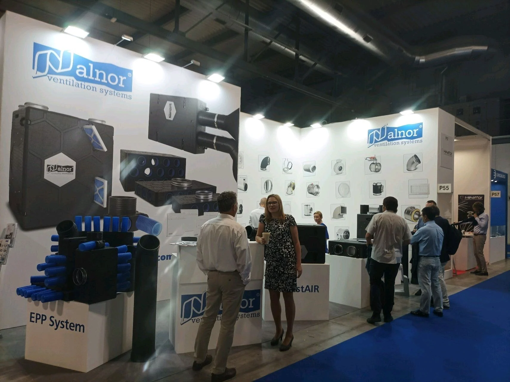 KCVENTS products displayed at MCE 2022