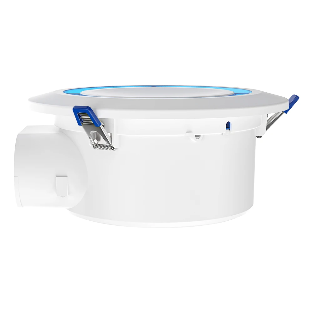 Round snap-in bathroom exhaust fan product visual 2