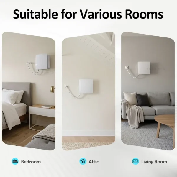 VT501 suitable for bedroom, attic and living room