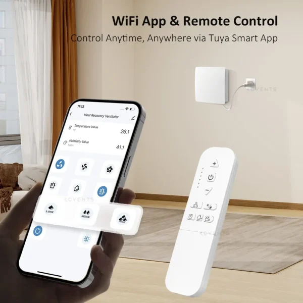 VT501 WiFi app and remote control