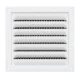 Square ventilation grille